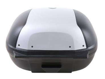 Journey Topcase 50 silber inkl. Universaltopcaseplatte für Fremdträger