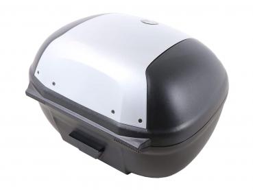 Journey Topcase 50 silber inkl. Universaltopcaseplatte für Fremdträger