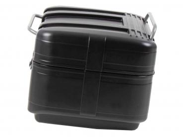 Gobi Topcase Black Edition - schwarz mit silbernen Inlays