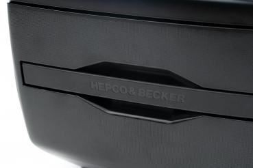 Hepco&Becker Smartrack Set inkl. Xcore Topcase für CF Moto 1000 MT-X (2026-) - Schwarz