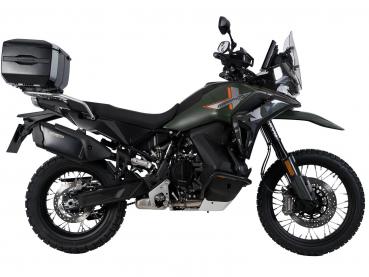 Smartrack Set inkl. Xcore Topcase für CF Moto 1000 MT-X (2026-) - Silber/Schwarz