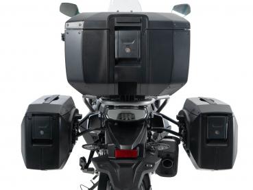 Xcore Topcase 40 für Smartrack schwarz mit schwarzer Blende