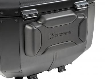 Hepco&Becker Smartrack Set inkl. Xcore Topcase für CF Moto 1000 MT-X (2026-) - Schwarz