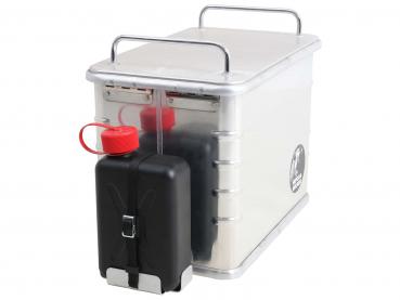 Reservekanister 2 ltr. inkl. Universalhalter und Anbaumaterial