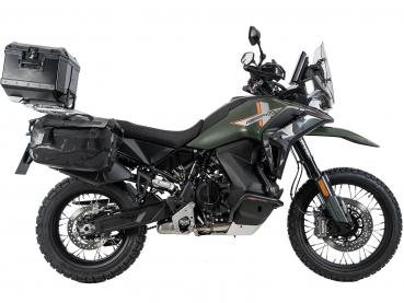Hepco&Becker Easyrack Topcaseträger Schwarz für CF Moto 1000 MT-X (2026-) – für Originalbrücke