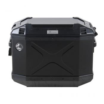 Valise latéral Alu Xplorer 30 litres-gauche-noir-cote