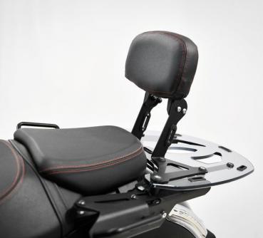 Preview: Sissybar inklusive Rückenpolster passend für Moto Guzzi Audace