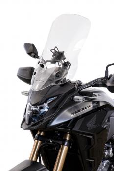 Preview: Tall Windscreen suitable for HONDA CB 500X 2016-2023 - Height: 536 mm