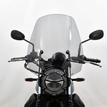 Preview: Windschild passend für Moto Guzzi V7 III Stone Night Pack-Höhe 490 mm