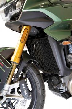 Radiator Guard made of Magnesium-Aluminum for Moto Guzzi V 100 S MANDELLO