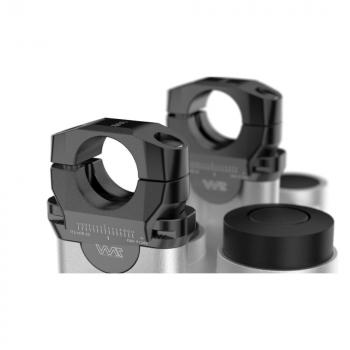 Lenkererhöhung verstellbar passend für Yamaha XSR 700 & XTribute, MTM690 (RM36, RM37) 21- Rot Eloxiert