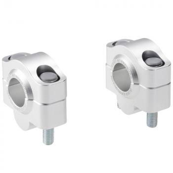 Lenkererhöhung 20 mm passend für BMW K1 (BMW100) 89-92 Silber Eloxiert
