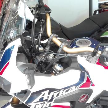 Handlebar risers 20 mm suitable for Honda CRF 1000 Africa Twin & Adventure Sports