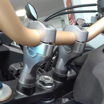 Handlebar risers 20 mm suitable for Honda CRF 1000 Africa Twin & Adventure Sports