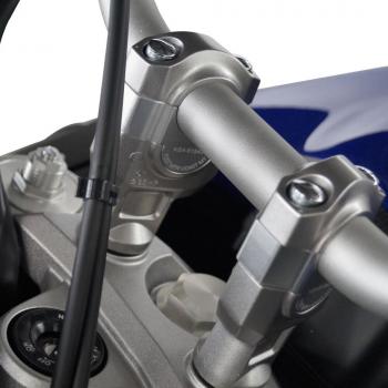 Lenkererhöhung 20 mm passend für Yamaha MT-10 & SP (RN45) 16-21 Silber Eloxiert