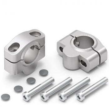 Preview: Lenkererhöhung 20 mm passend für Yamaha XT 1200 Z Super Ténéré (DP01) 10-12 Silber Eloxiert