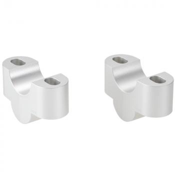 Preview: Handlebar risers 25 mm suitable for Triumph Speed Triple 1050 R (2016-2020) silver anodized