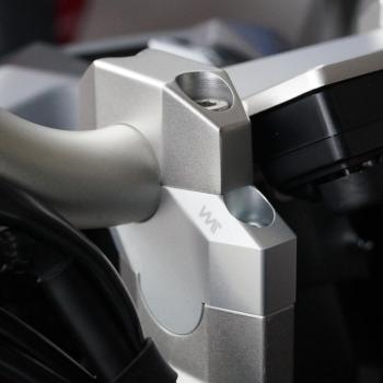 Preview: Handlebar risers 30 mm with offset 17 mm suitable for Honda ADV 750, X-ADV & A2 (RC95, RH10) 16-