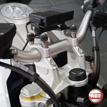 Preview: Lenkererhöhung mit Versatz 30 mm hoch & 21 mm zurück für BMW R 1200 R LC 2015-2019