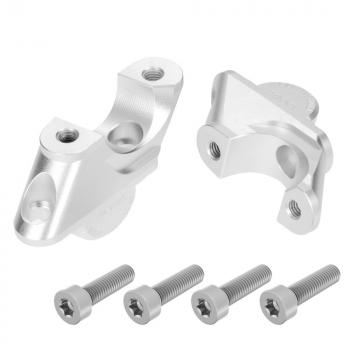 Rehausseurs de guidon avec un décalage de 30 mm en hauteur et 21 mm plus proche pour BMW R 1200 RS LC K54 2015-2019