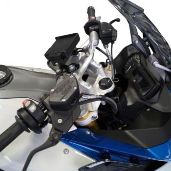 Preview: Rehausseurs de guidon avec un décalage de 30 mm en hauteur et 21 mm plus proche pour BMW R 1200 RS LC K54 2015-2019