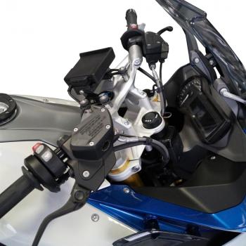 Preview: Lenkererhöhung 30 mm mit 21 mm Versatz (näher) für BMW R1250RS LC ab 2019 für Standard RS Lenker