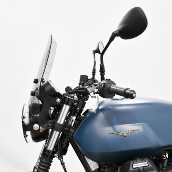 Preview: Windschild passend für Moto Guzzi V7 III Stone Night Pack-Höhe 330 mm
