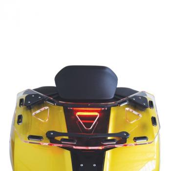 Preview: Topcase Reling passend für BMW K1600 Grand America - Modelle ohne Audio Lautsprecher