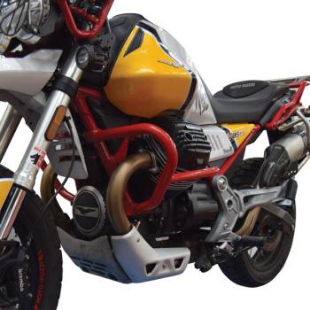 Motorschutzbügel passend für Moto Guzzi V85 TT - ROT