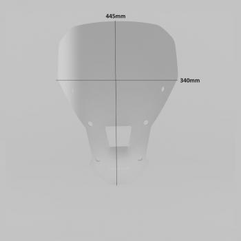 Windschild für HONDA AFRICA TWIN CRF 1100L ADV SPORT 2024> – Höhe: 445 mm