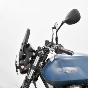 Windschild passend für Moto Guzzi V7 III Stone Night Pack - Höhe 225 mm