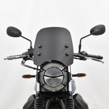 Windschild passend für Moto Guzzi V7 III Stone Night Pack - Höhe 225 mm