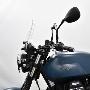 Windschild passend für Moto Guzzi V7 III Stone Night Pack-Höhe 330 mm