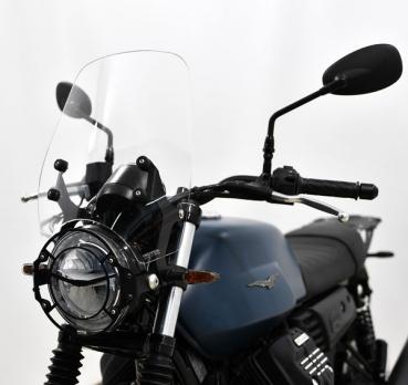 Preview: Windschild passend für Moto Guzzi V7 III Stone Night Pack-Höhe 330 mm
