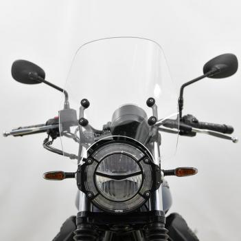 Windschild passend für Moto Guzzi V7 III Stone Night Pack-Höhe 330 mm