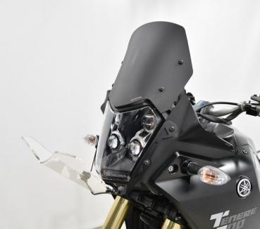 Preview: Klappbarer Scheinwerferschutz passend für Yamaha Tenere 700 (2019-) - Acrylglasscheibe