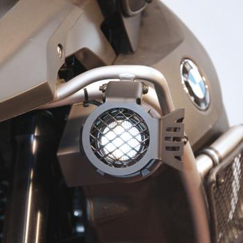 Preview: Schutzgitter für Zusatzscheinwerfer passend für BMW R1200 GS Adventure
