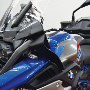 Preview: Windabweiser in Mattschwarz für BMW R1200 GS (2017-18) & BMW R1250 GS