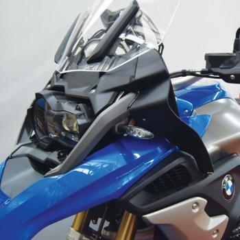 Windabweiser in Mattschwarz für BMW R1200 GS (2017-18) & BMW R1250 GS