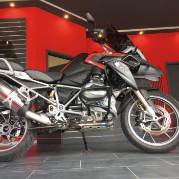 Pare-cylindre convient à BMW R1200 GS LC (2013-2016) - Noir