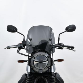 Preview: Windschild passend für Moto Guzzi V7 III Stone Night Pack - Höhe 225 mm