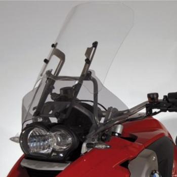 Preview: Windschild - Höhenverstellbar - inkl. Alu Haltebügel passend für BMW R1200 GS Adventure (2005-2013)