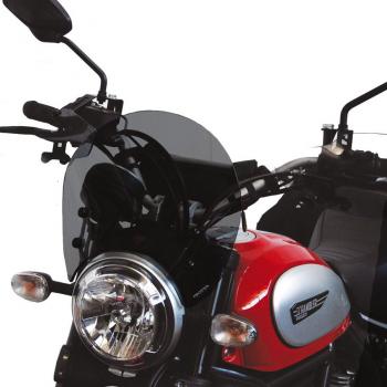 Preview: Windschild passend für Ducati Scrambler 800 (2015-) - Höhe 225mm