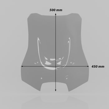 Windschild passend für BMW R1300 GS & Adventure