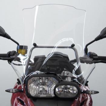 Windshield suitable for BMW F700 GS incl. upper bar - Height 380mm