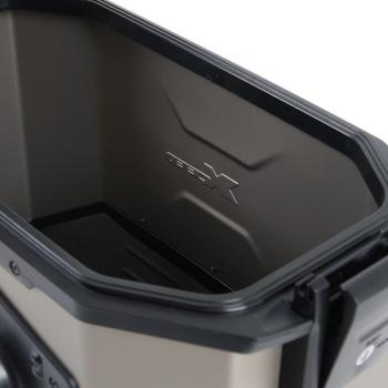 Valise latéral Alu Xceed 38 litres - titane