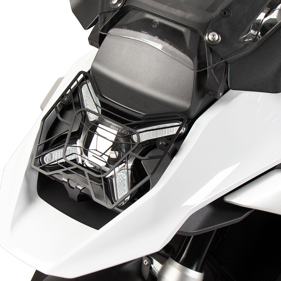 Grille De Protection Phare Pour BMW R1300 GS (2023-2025) - Transparente, Acrylique, Sans Modification - 8