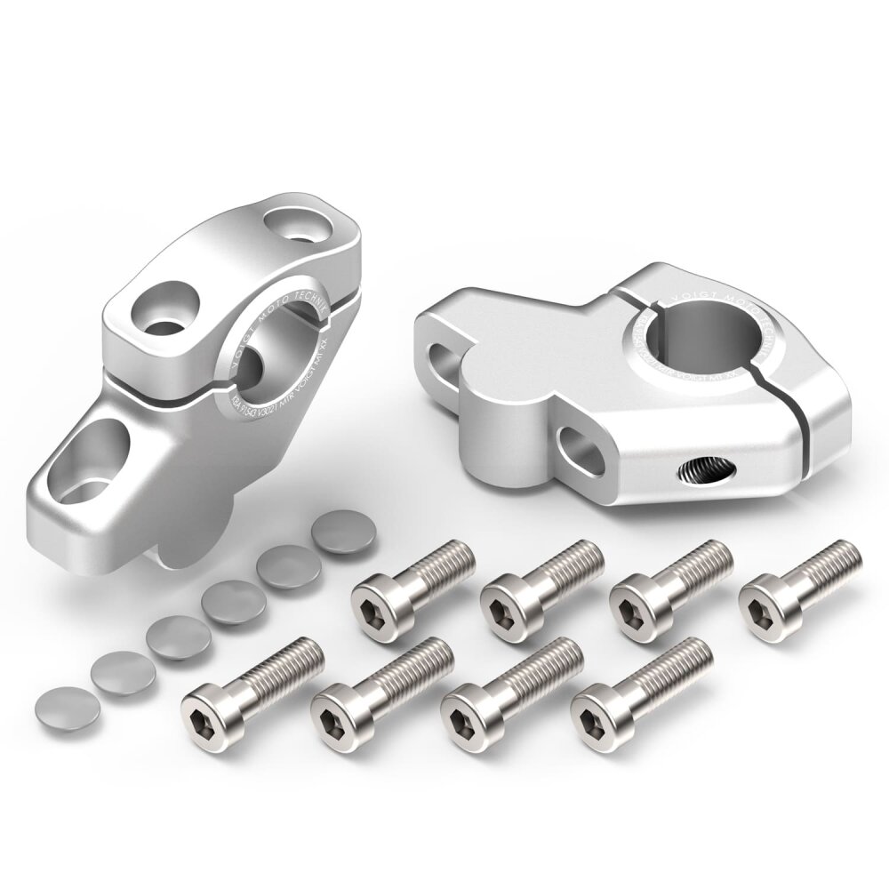 RS Motorcycle Solutions - Handlebar risers 30 mm with offset 21 mm ...