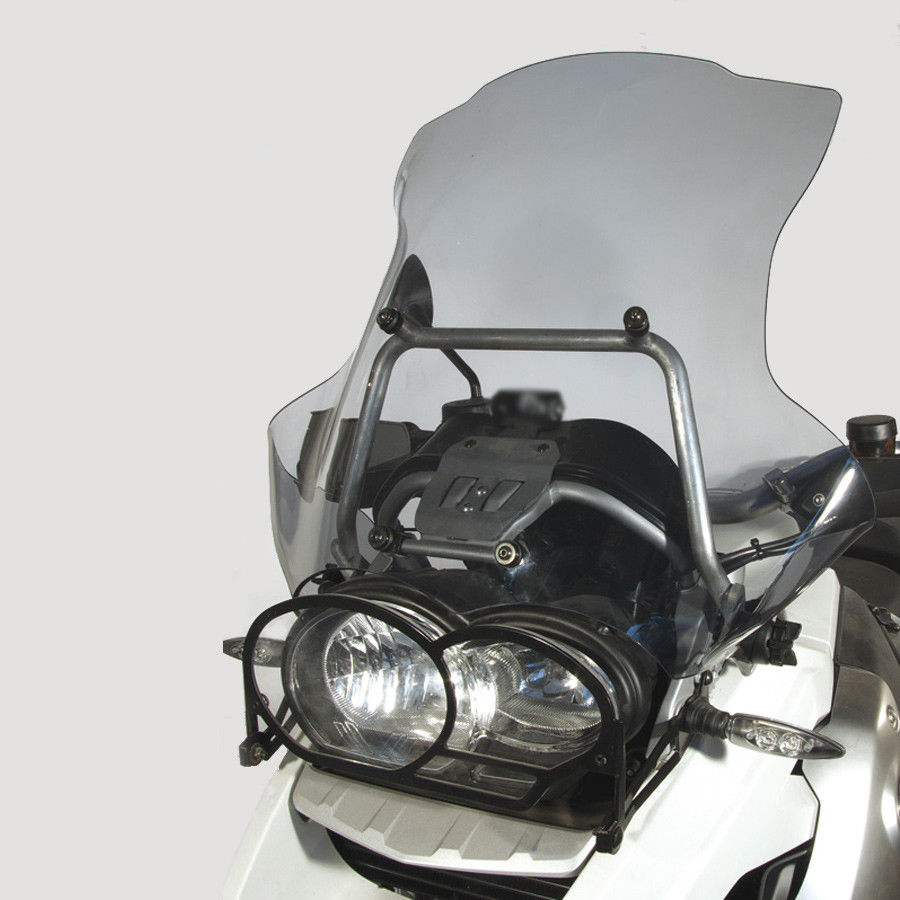 Kit De Fixation Pare-brise BMW R1200GS 2004-2012 - Boulons Alliage Aluminium Noir - Paire