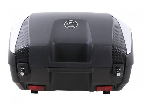 Junior Topcase 55 Flash - silberne Blenden